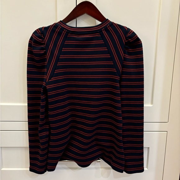 Veronica Beard Tops - Veronica Beard puff-sleeve top